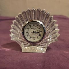 Waterford Crystal Shell Clock