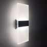 2 Pack Modern Wall Lights Indoor 12W Acrylic Perfect for Living Room, Bedroom, Corridor, Stairs (MULTIPLE COLOURS) Image 3