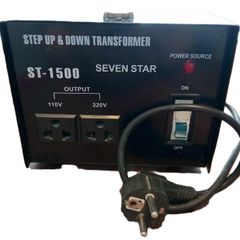 Seven Star ST-1500-Watt Step Up Step Down Transformer,