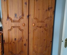 beautiful solid wood wardrobe
