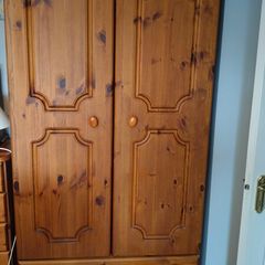 beautiful solid wood wardrobe