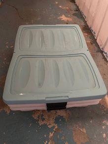under-bed storage boxes with wheels