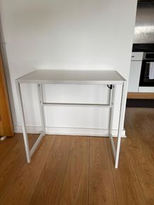 Foldable White Desk Like New