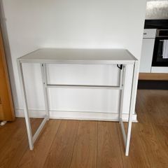 Foldable White Desk Like New