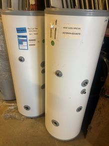Water cylinders and rads