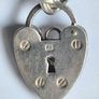 Vintage Irish Sterling Silver 14pc Charm Bracelet, Thomas O'Connor Charm Maker. Inc 1942 Pre Decimal Threepence, Dated Heart Padlock, Dublin Hallmarked Image 10