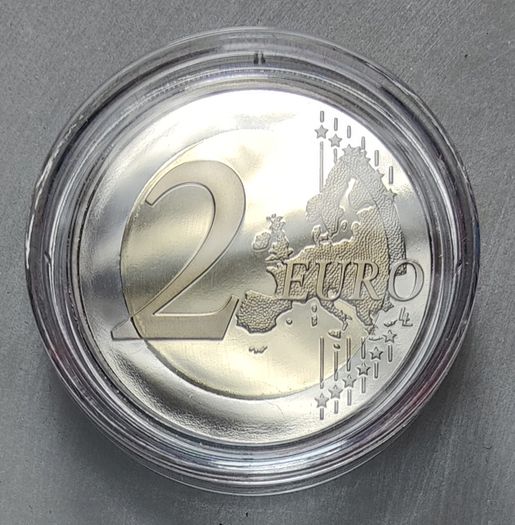 Monaco 2 Euro Base Metals Proof Coin 2025 - Marquisate of Baux