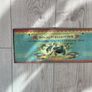Vintage French Metal Sign (3 Friends ) Image 5