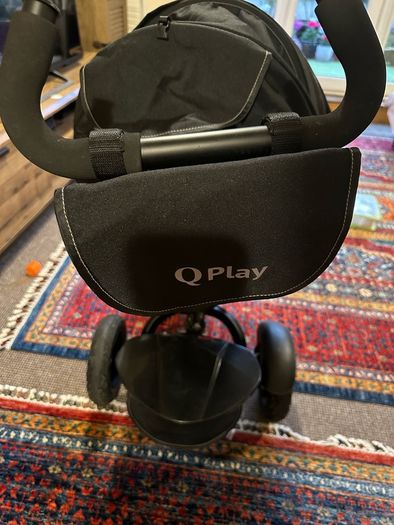 QPlay Premium 6-in-1 Trike Black