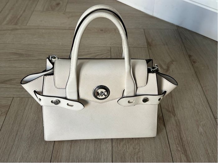 Michael Kors Cream Handbag with Chain Strap