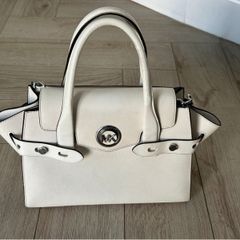 Michael Kors Cream Handbag with Chain Strap