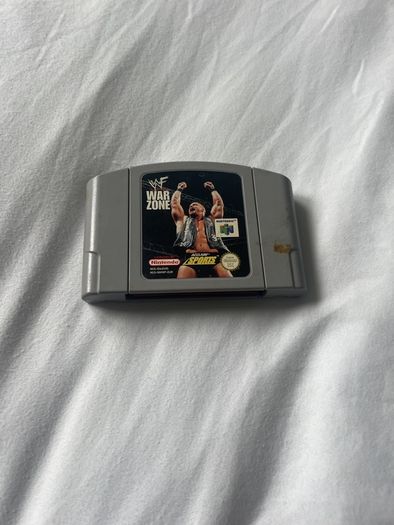 N64 Game WWF Warzone