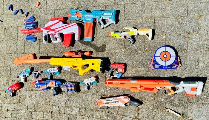 nerf guns