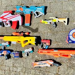 nerf guns