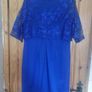 Royal blue lace dress with tags (free post) Image 9