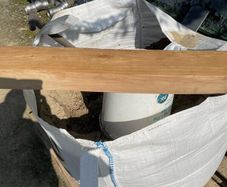 54 inch light oak beam