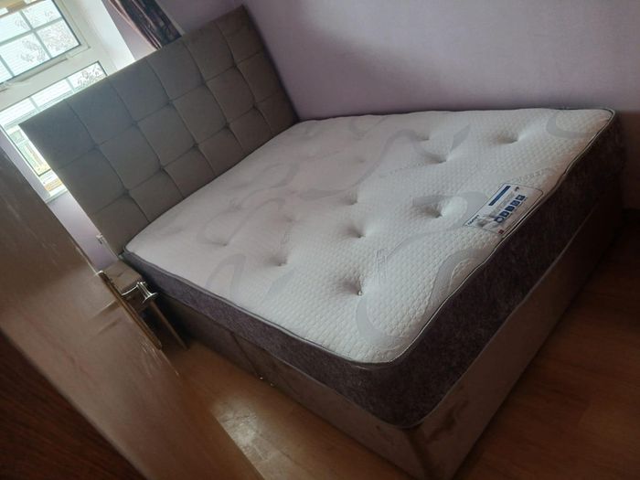 Brand New beds available in all sizes (images of beds delivered to our customers)