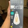 LED Filament Bulb E27 Brand New (Warm White) Image 4