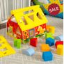 Wooden house puzzle baby toy Image 8