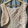 crochet cardigan seashell Image 3