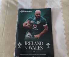 ire v Wales rugby programme
