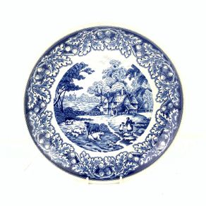Vintage Blue and white plate by Biltons England