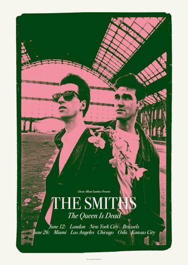 The Smiths - The Queen is Dead Tour - Rare Mini Print/Poster