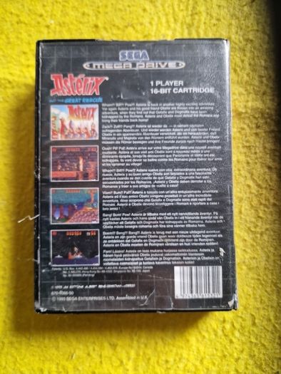 Asterix and the Great Rescue Mega Drive Games Original