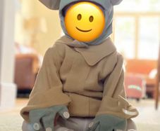 Halloween Costume Baby Yoda / Grogu