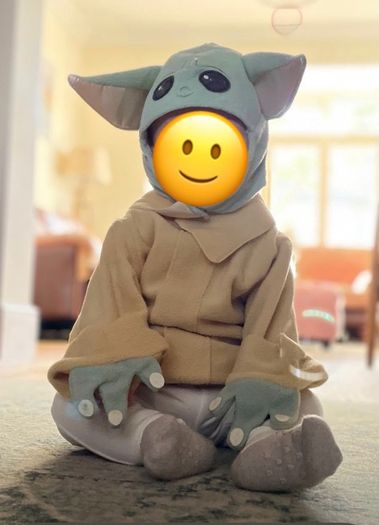 Halloween Costume Baby Yoda / Grogu