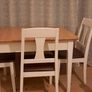 As new Extendable kitchen table and soft padded chairs Image 6
