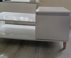 White Gloss Coffee table/Media unit