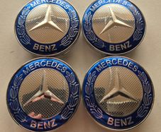 Mercedes caps 60mm (For Aftermarket) FREE POST