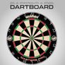 PDC Tournament Dart Board, Ultra-Thin Wire System, High-Density Sisal | Available as Board Set or Cabinet Set with Steel Tip Darts Image 2