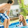 NEW SALE | Metal Frame Rectangular Outdoor Swimming Pool, Filter Pump Not Included, Capacity 3834 L, Measures 300 x 200 x 75 Centimeters - Colour Blue Image 4