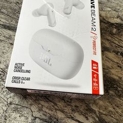 JBL Wave Beam 2, Wireless Noise Cancelling Bluetooth Earbuds