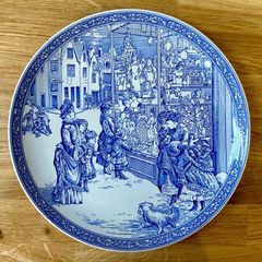 Spode Blue Room Collection Christmas Plate