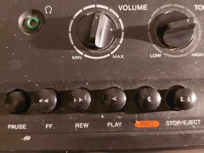 Sony Radio Cassette-Corder Model CFS-W304L, Radio and Dual Tape Deck, Radio works great, tapes not playing, tape decks need cleaning