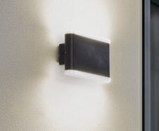 Lindby Smart LED outdoor wall lights (pair) NEW