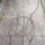 Vintage iron chair frame Image 2