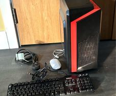Asus Gaming PC GTX 1050 Ti OC 4GB with keyboard and mouse
