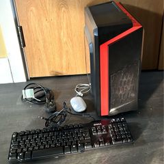 Asus Gaming PC GTX 1050 Ti OC 4GB with keyboard and mouse