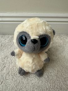 YooHoo and Friends Bush Baby Blue Grey Striped Tail Aurora Used Please see pictures