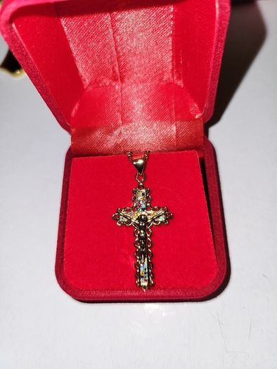 Crucifix and chain