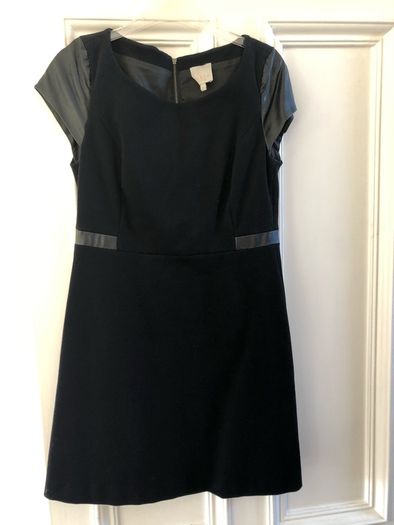 Gerard Darel navy mini dress