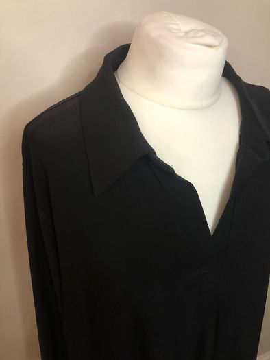 Attitudes long black blouse (XL)