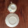 Victorian Remember Me Ceramic Tea cup and saucer. Image 6