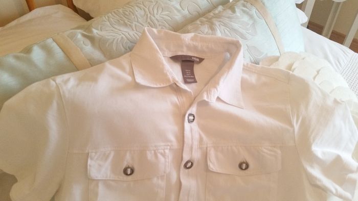 Men's H&M White Tshirt - Size S