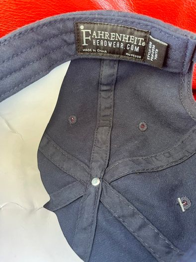 Fahrenheit Baseball Cap Peaked Hat Navy.  Brand New With Tags