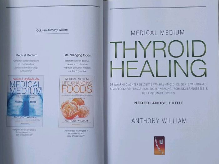 Health Book By Anthony William.